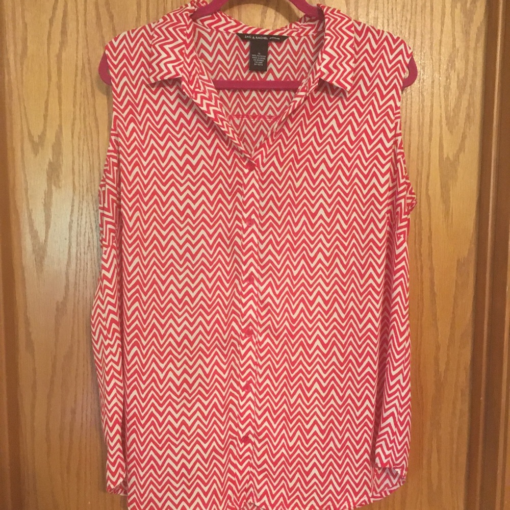 Zac and Rachel Sleeveless Shirt